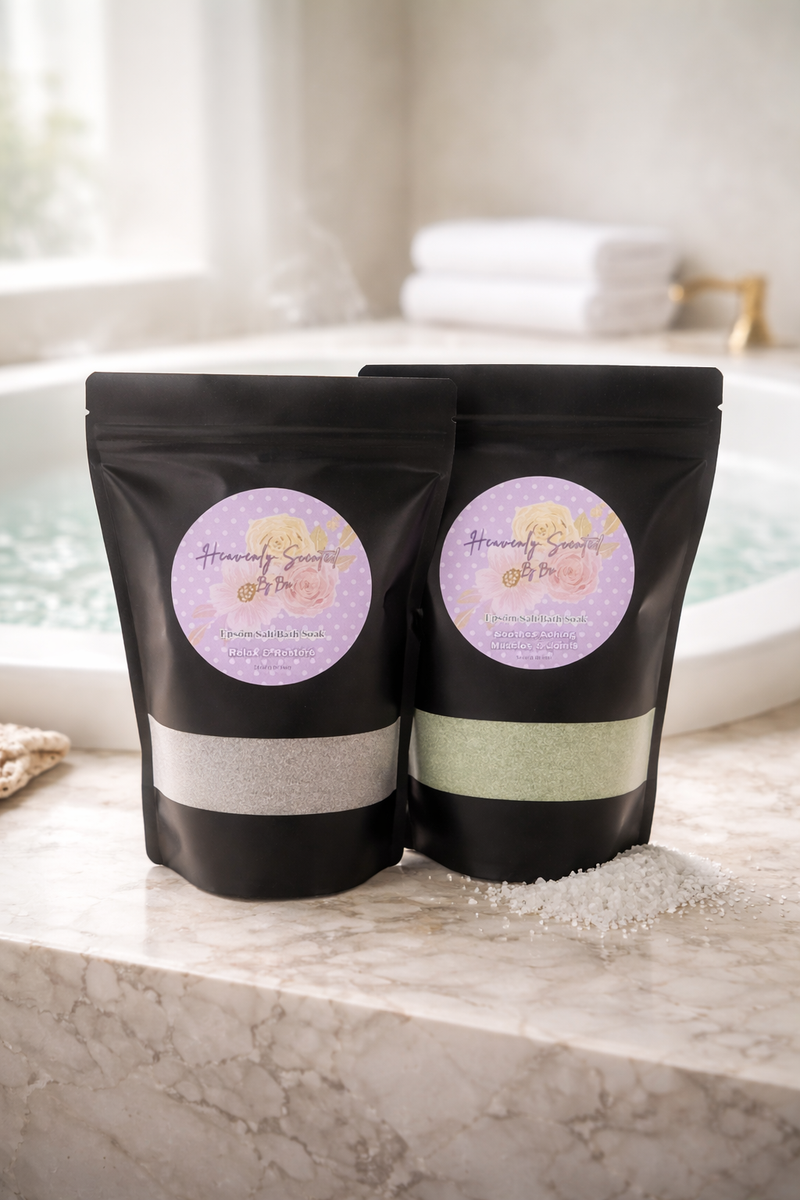Bath Soak Salts, Bath Bombs, & Shower Steamers
