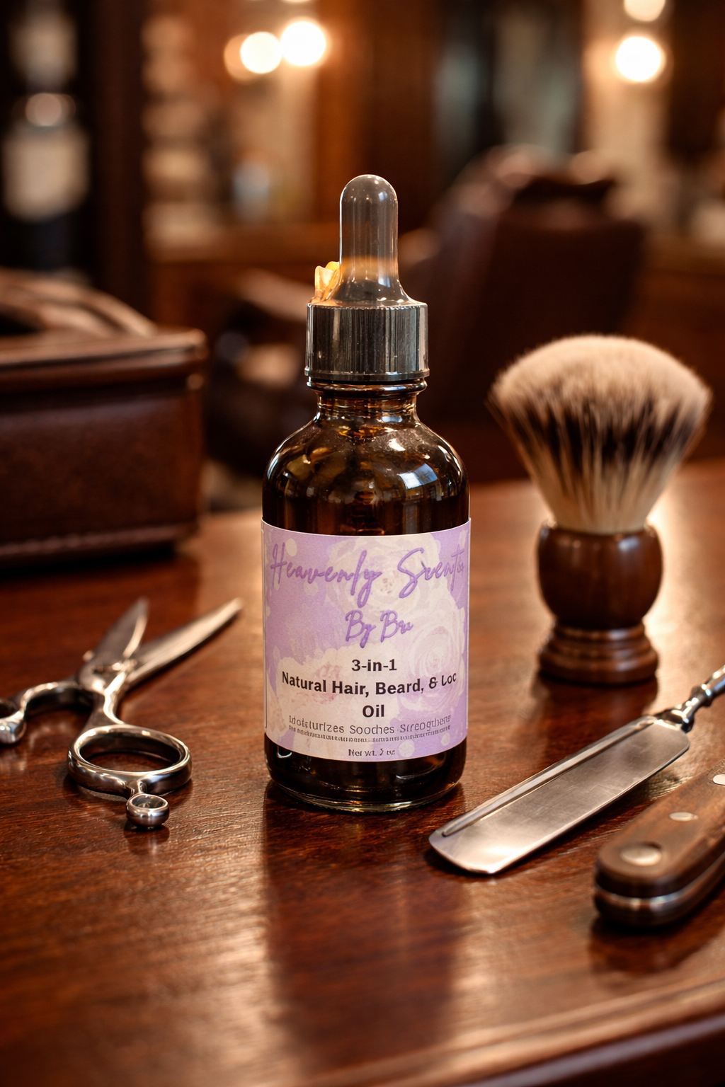 3-in-1 Natural Hair, Beard, & Loc OIL - 2 oz
