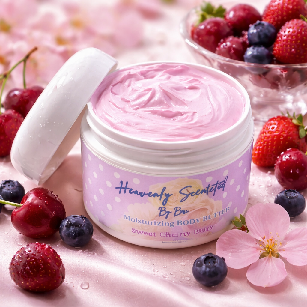 Sweet Cherry Berry Body Butter - 2 oz Jar