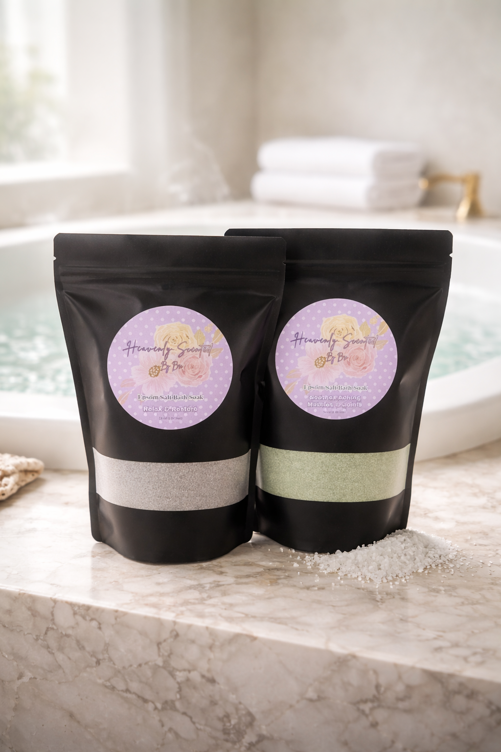 Epsom Salts Bath Soak- Bundle (2 pk)