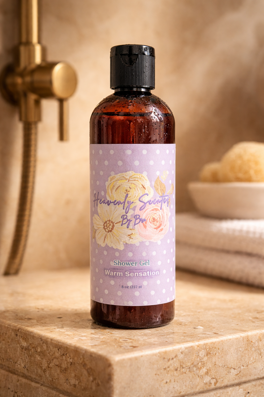 Warm Sensation Shower Gel - 8 oz